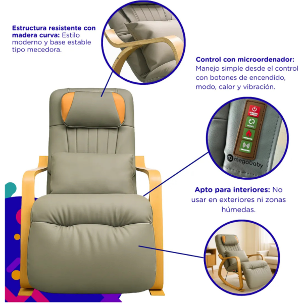 Sillon Masajeador Amamantador - Imagen 2