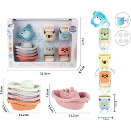 Barcos y Caritas Apilables - Baby Favorite