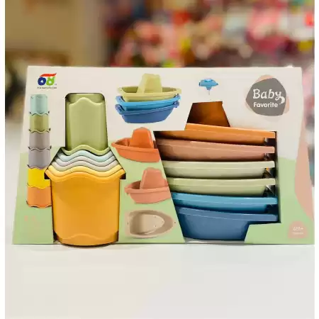 Barquitos y Vasos Apilables - Baby Favorite