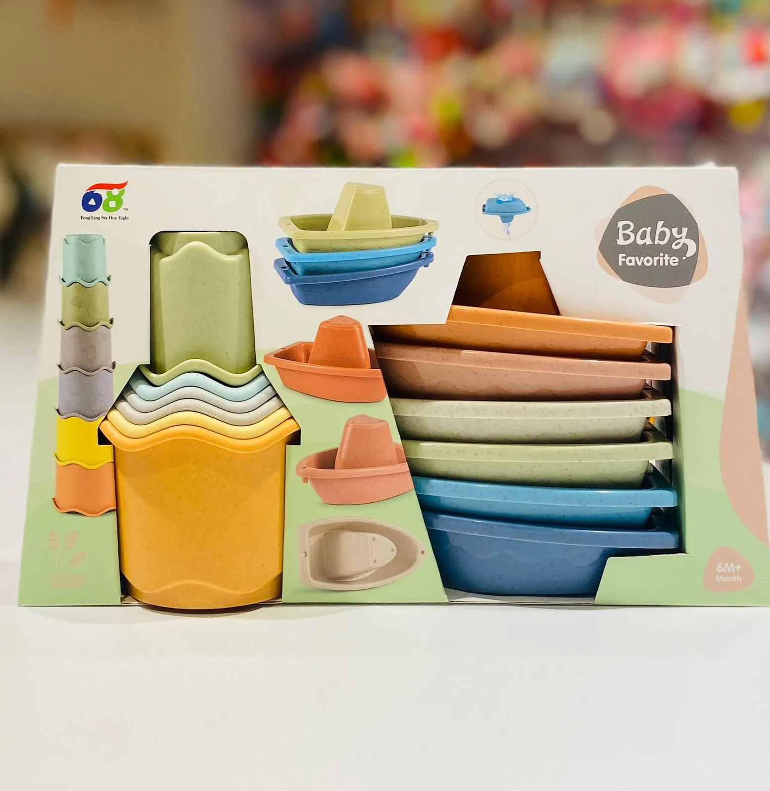 Barquitos y Vasos Apilables - Baby Favorite