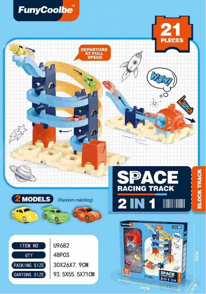 Bloques de construcción de pistas de carreras