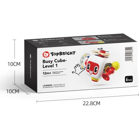 Cubo de Motricidad Nivel 1 – TopBright