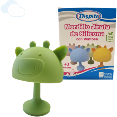 Mordillo Jirafa con Ventosa