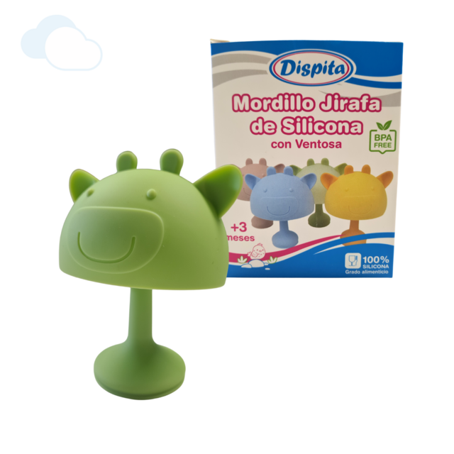 Mordillo Jirafa con Ventosa