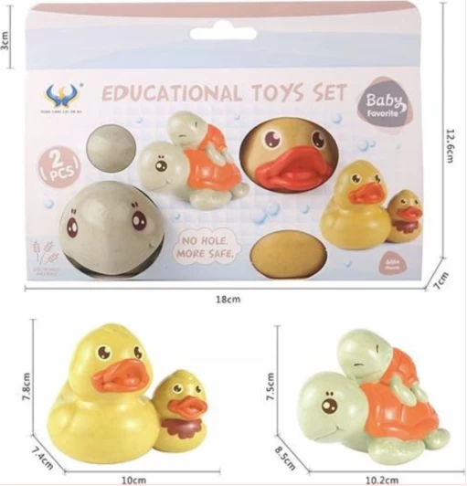 Pato y Tortuta para Baño - Baby Favorite