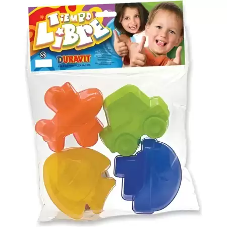 Juego De 4 Moldes Playeros Duravit