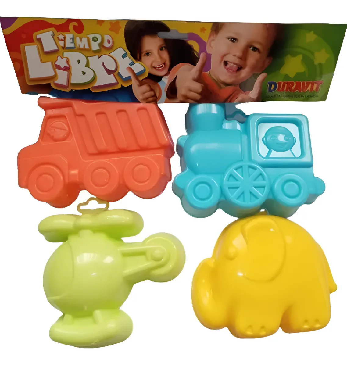 Set De Playa 4 Moldes Grandes Surtidos Duravit