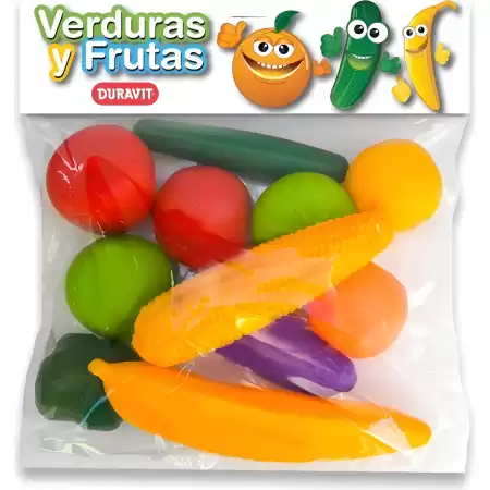 Set Educativo De Frutas Y Verduras En Bolsa Duravit