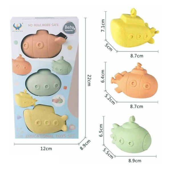 Submarinos De Colores - Baby Favorito - Imagen 2