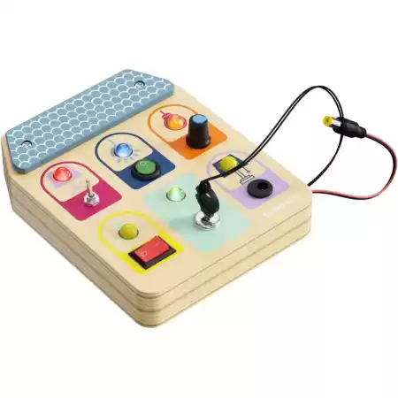 Tablero con Luces Juego Montesori