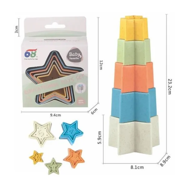 Torre de Estrellas Encastrable - Baby Favorite - Imagen 2