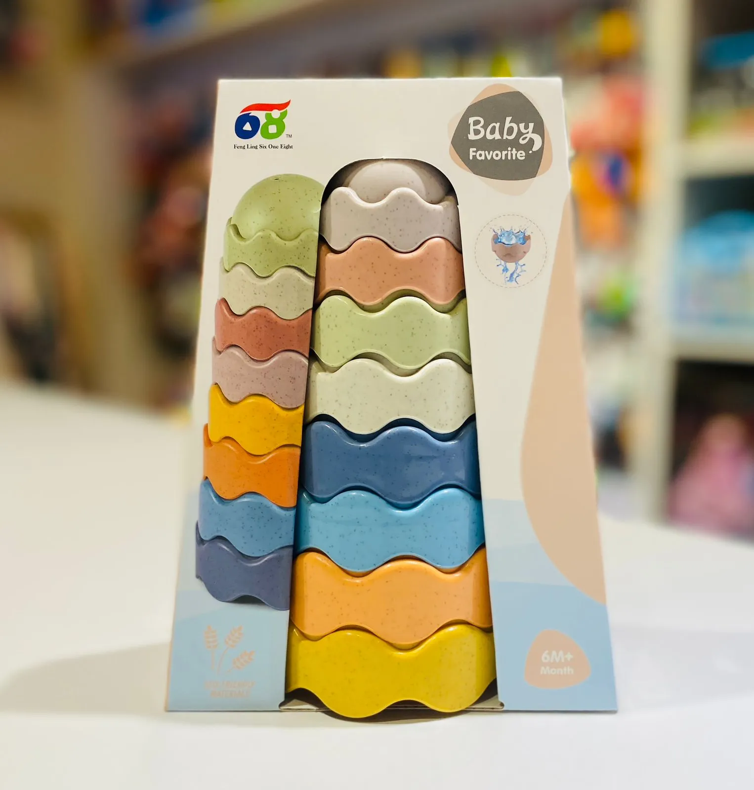 Torre Encastrable de Colores - Baby Favorite