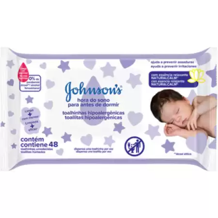 Toallitas Johnson´s Antes De Dormir x48u.