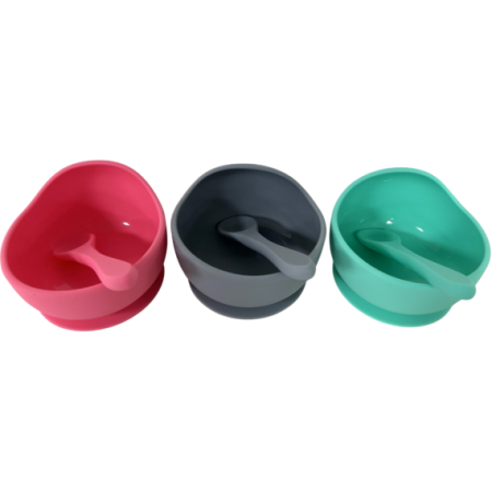 Bowl De Silicona Con Cuchara Loopi