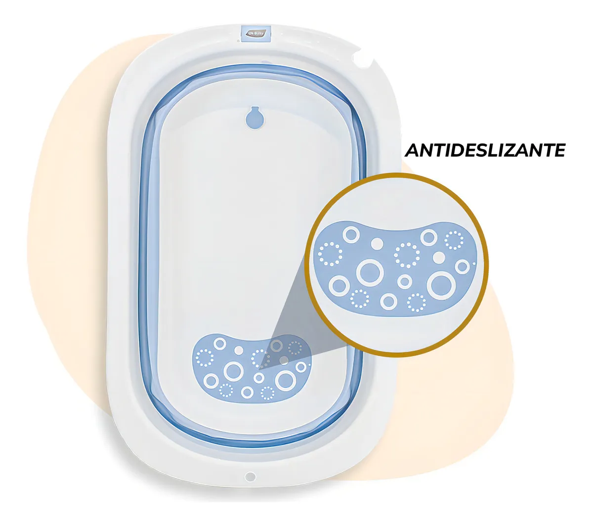 Bañera Plegable con Termometro Digital Juguetoys - Imagen 3