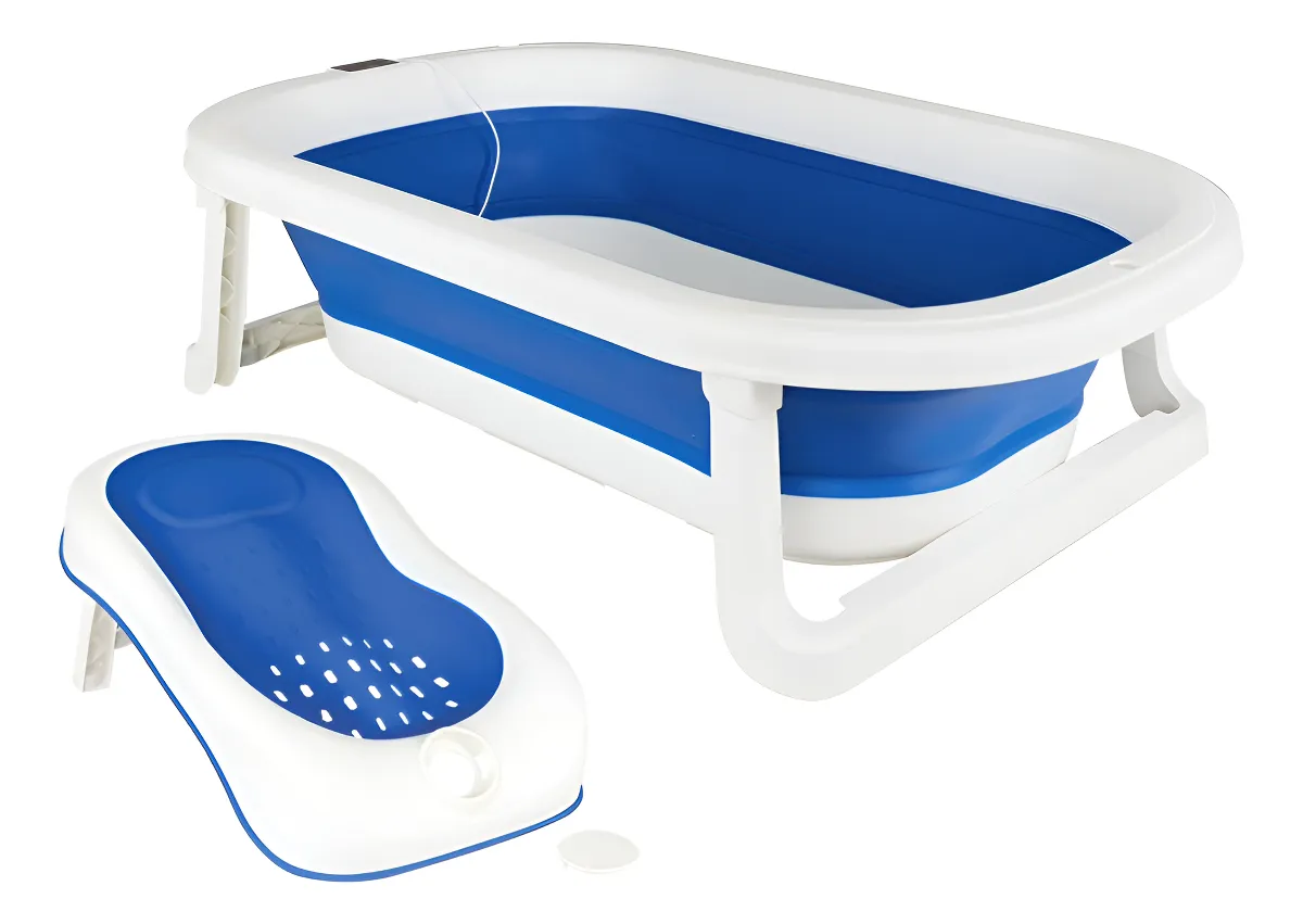 Bañera Plegable con Reductor Plastico Juguetoys