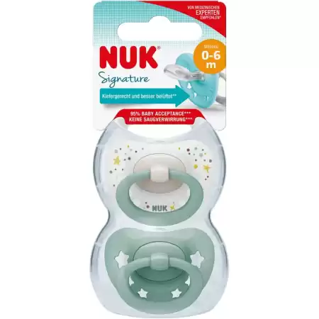 Chupete Nuk Signature x2 0-6M