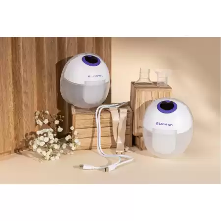 Sacaleche Manos Libres Inalambrico Lansinoh Discreet Duo P