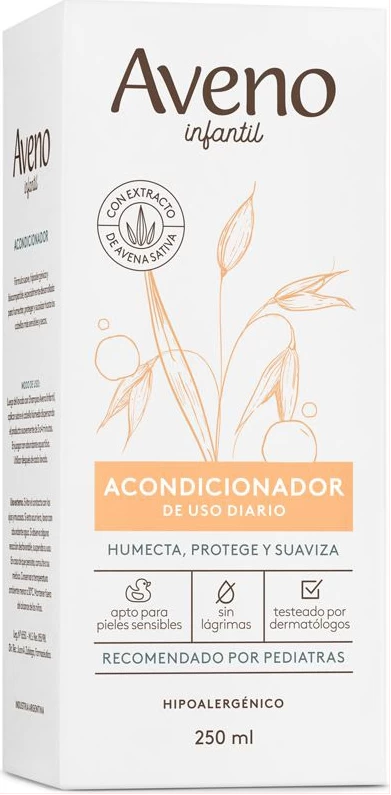 Acondicionador Aveno Bebés Y Niños-250ml