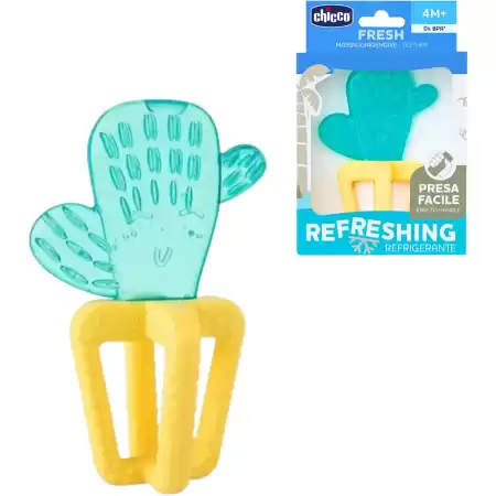 Mordillo Refrescante Para 4 Meses Chicco (Cactus)