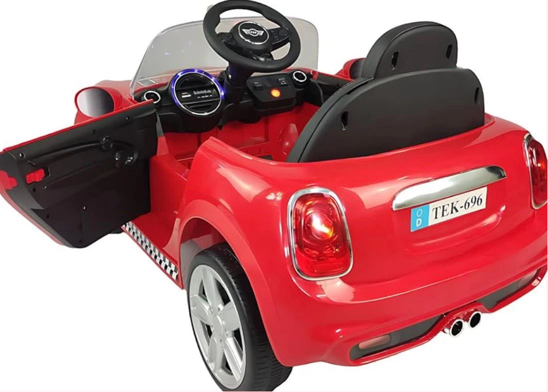 Mini Cooper- Ruedas De Caucho, Asiento de Cuero. Luces LED, Luces de Bienvenida - Imagen 8