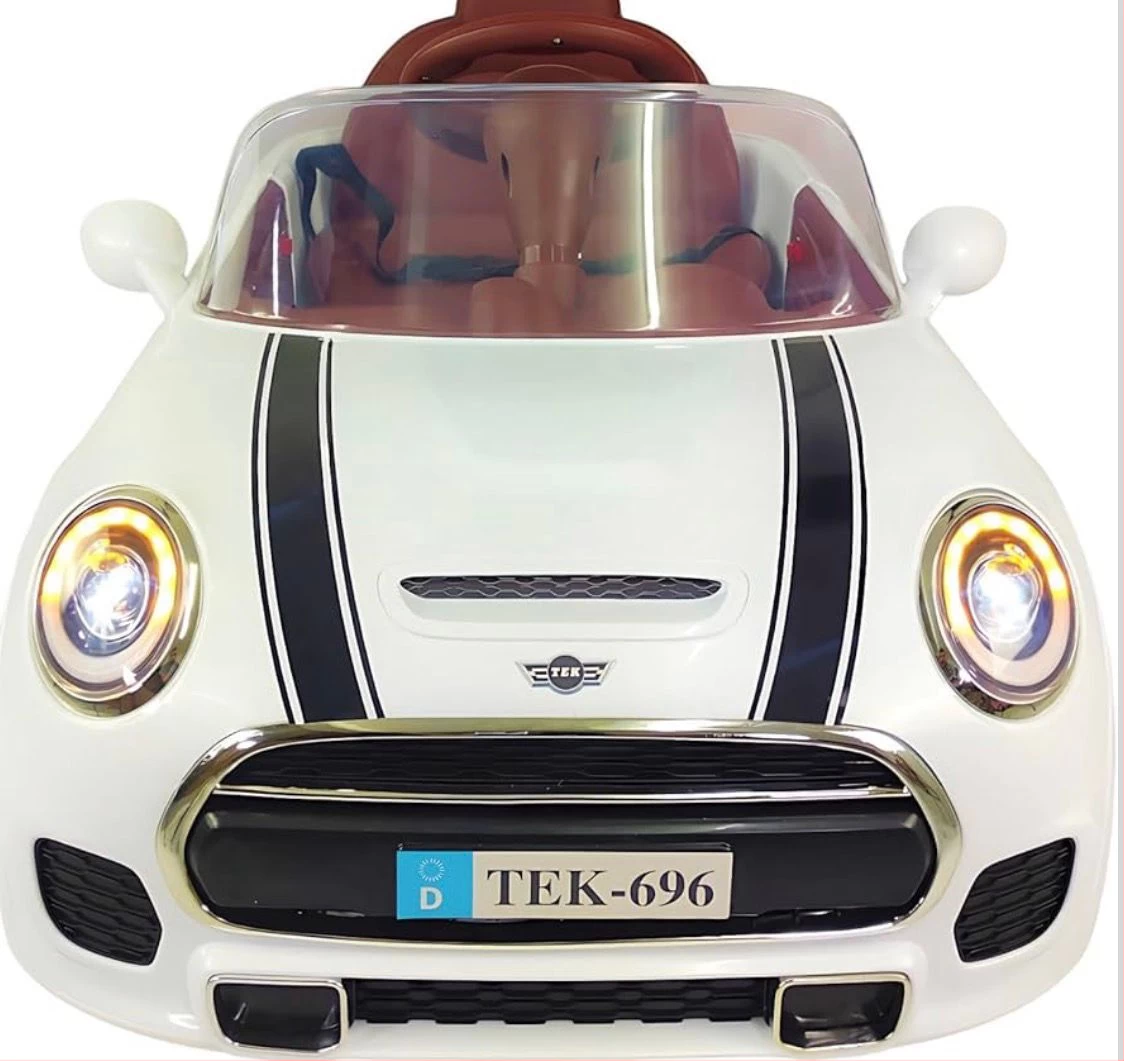 Mini Cooper- Ruedas De Caucho, Asiento de Cuero. Luces LED, Luces de Bienvenida - Imagen 10