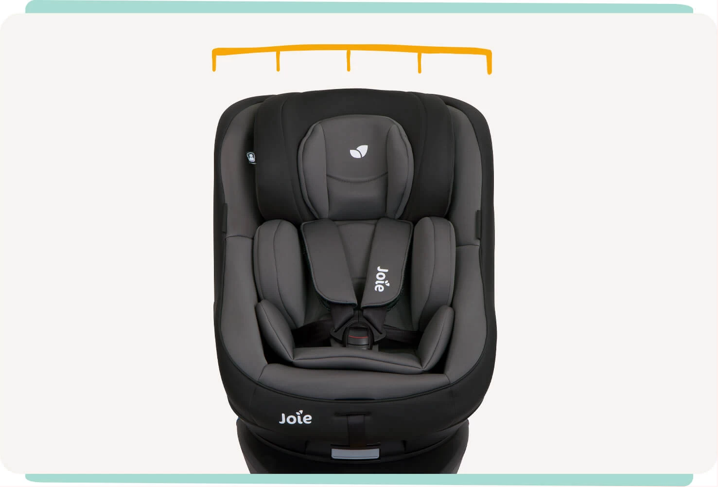 Butaca para Auto Joie Spin 360° con isofx - Imagen 3