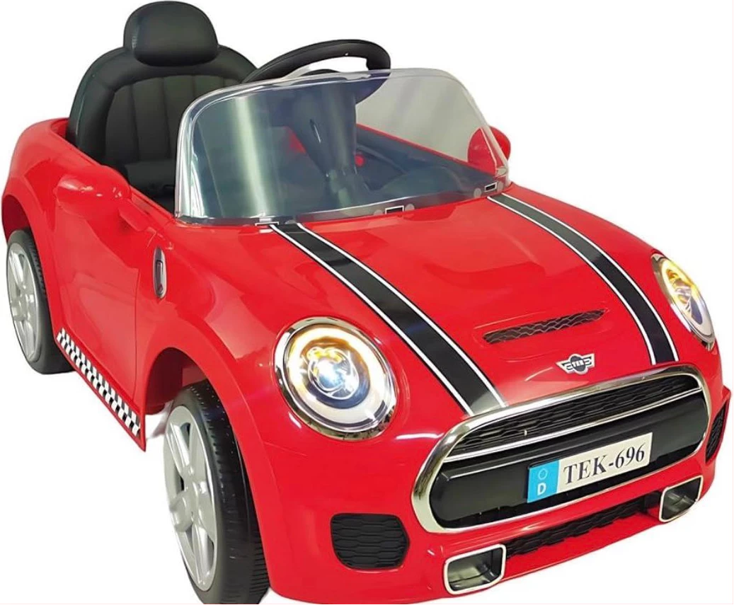 Mini Cooper- Ruedas De Caucho, Asiento de Cuero. Luces LED, Luces de Bienvenida - Imagen 5