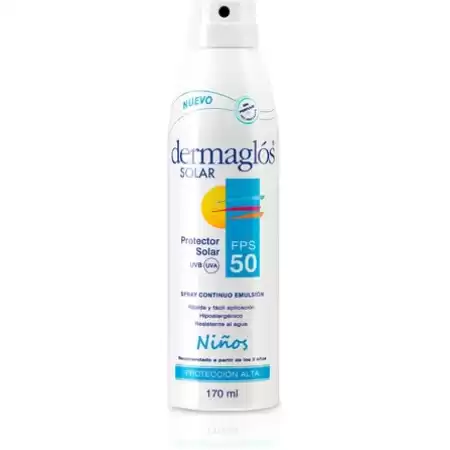Protector solar Dermaglós Niños- 50fps Spray Emulsion 170ml