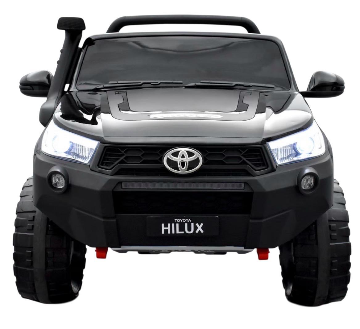 Toyota Hilux Rugged 24V 7AH Asiento de Cuero, 2 motores, Luces Delanteras y Traseras - Imagen 7