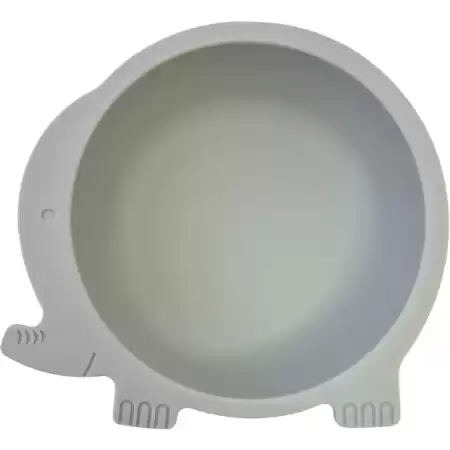 Bowl De Silicona Elefante Antideslizante Juguetoys