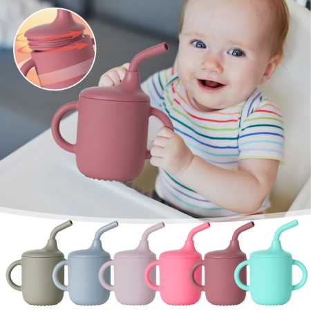 Vaso de Silicona con Pico y Sorbete mas de 6m
