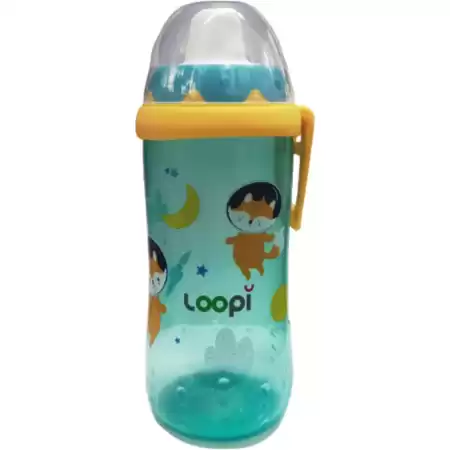 Vaso Antiderrame Con Pico Duro Loopi 300ml