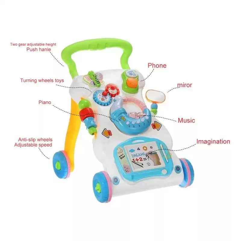 Andador Musical para Bebés Para Aprender a Caminar con Música y Luces - Imagen 3