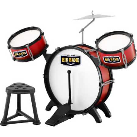 Bateria De Juguete De 3 Cuerpos