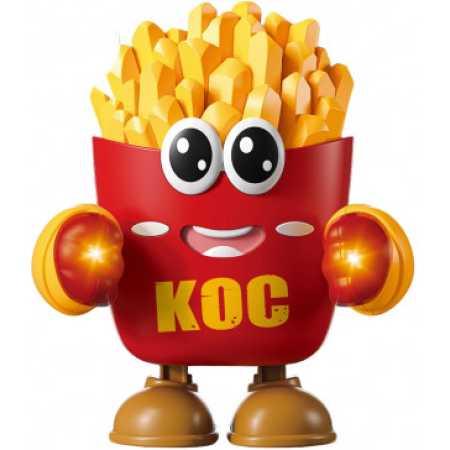 Box De Papas Fritas Con Luz y Sonido- Baila y Repite lo que decís