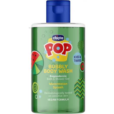 Gel De Ducha Chicco Bubble Body Wash- Sandia y Frutilla
