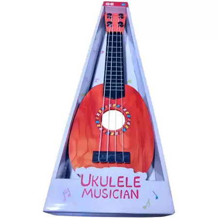 Guitarra Ukelele Para Niños 4 Cuerdas Simil Madera