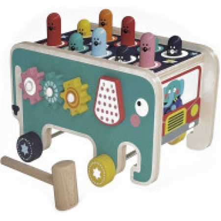 Juego De Encastre De Madera Elefantito