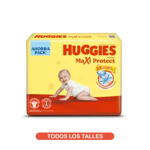 Huggies Maxi Protect G,XG, XXG y XXXG