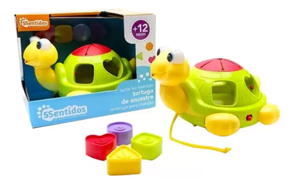 Juego De Encastre Con Forma de Tortuga - Imagen 2