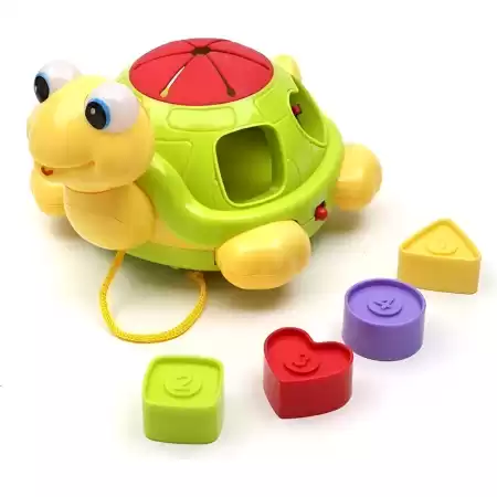 Juego De Encastre Con Forma de Tortuga