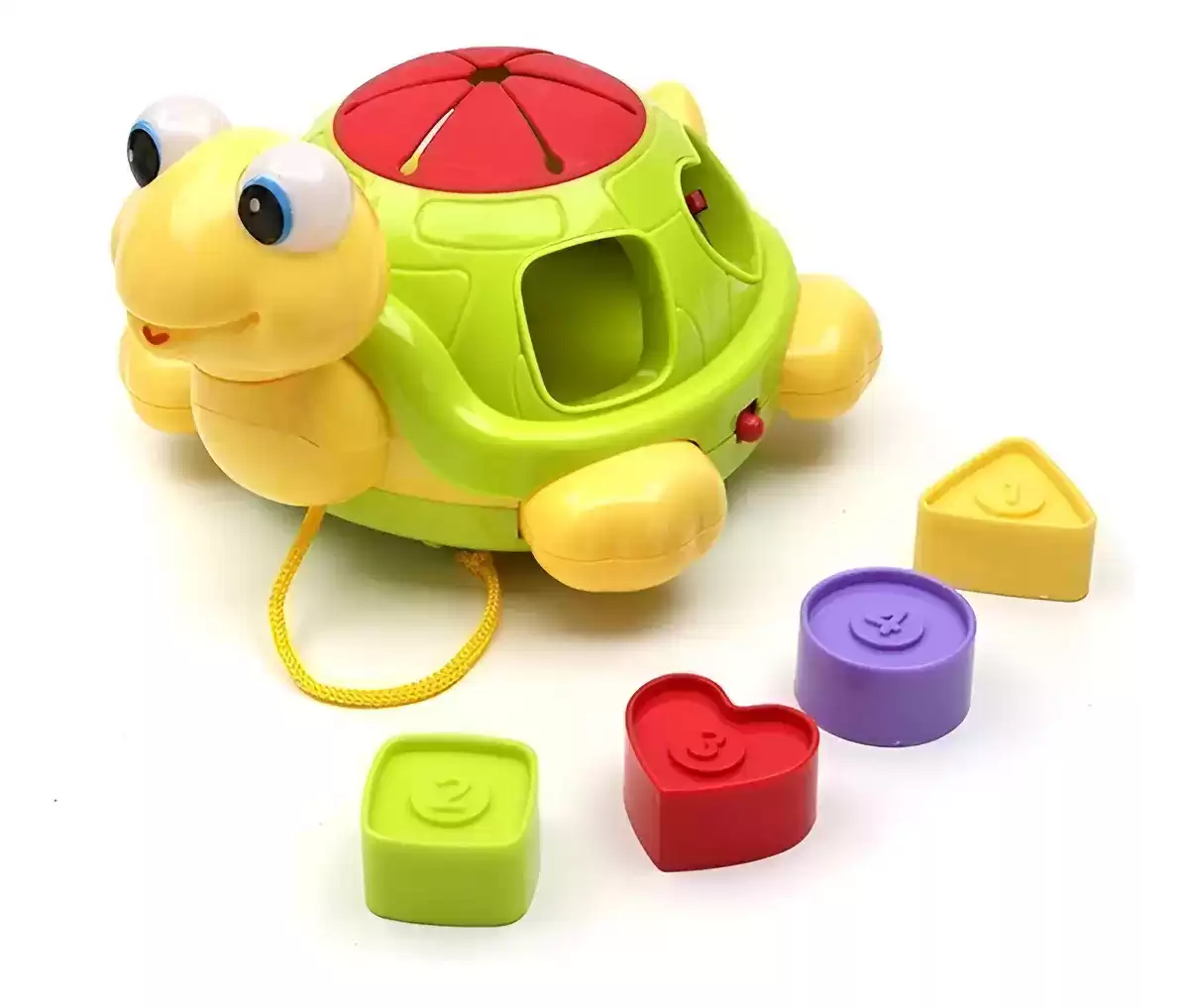 Juego De Encastre Con Forma de Tortuga