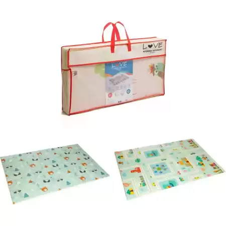 Alfombra Antigolpes Love 180x120cm
