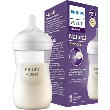 Mamadera Philips Avent Natural Response 260 ML